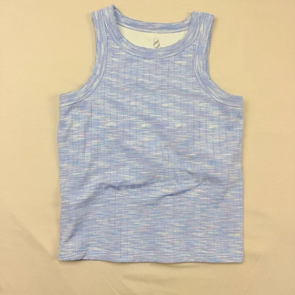 Lou & Grey Women's Light Blue Crop Top - Picture 9 of 9